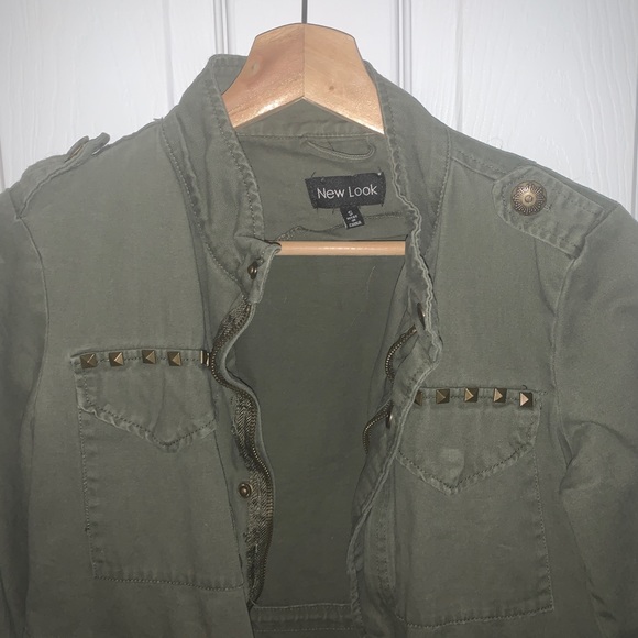 ARMY STUDDED JACKET - Picture 2 of 5